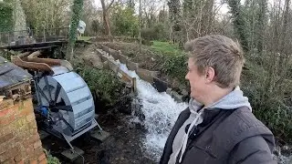 Powering An Old Mill  1.5 Kw Lake District Overshot Waterwheel Project Part 5