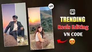 Instagram New Trending Reels Editing 🔥 || Before & After VN Template Code - Ghaus Editz