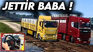 TOPRAK YOLDA JETE KALKTIK !!! SERAYA TOHUM GÖTÜRDÜK !!! ETS 2 KIRKAYAK MOD 1.51 [ Logitech G29 ]