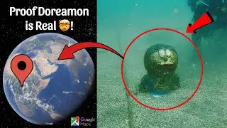 I Found Doreamon in Real Life On Google Earth and Google Maps 😱!