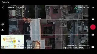 DJI FLY y Dron Mavic grabación de pantalla en San Miguel de allende