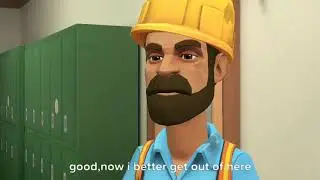 Bob the Builder pulls the fire alarm/grounded