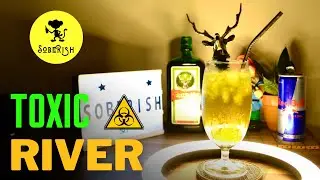 Toxic River | Jagermeister Vodka Cocktail | Redbull Cocktail | Jäger Drink