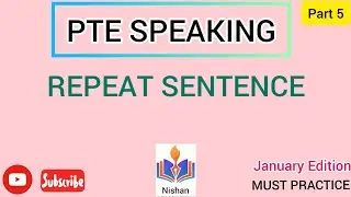 Pte speaking Repeat sentence