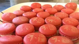 Chinese New Years macarons ~ recipe