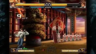 KOF 2002 UM 草薙京 KYO Combo 11  236D.D Series & 2氣一招死 2bar 100%