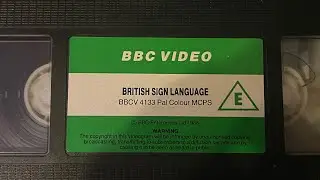 Ending to British Sign Language: A Beginner’s Guide (1988)
