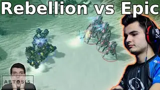 Slicing through! - Rebellion vs Epic - Bo3 - (StarCraft 2)