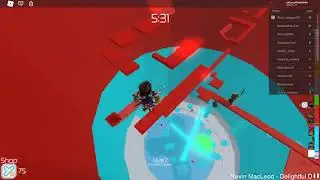 Attempting to make it to the top (Tower Of Hell)