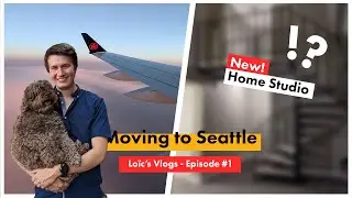 Moving 5000 km away from home! ✈️ (+Apartment/Studio TOUR!!) | Loïc's Vlogs Pt. 1