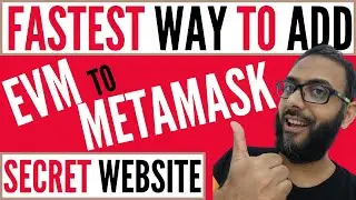 How To Add Any Blockchain Layer 1 and Layer 2 EVM Networks To Metamask Automatically |Secret Website
