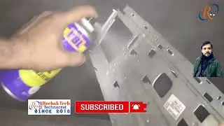 old rusty washing machine restoration amazing work done by #therochaktech #diy #lg #samsung