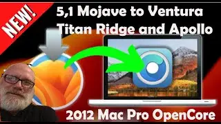 MacPro5,1 ventura thunderbolt 3 apollo twin upgrade