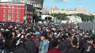 200 тысяч человек пришли на Курбан байрам 2019 в Москве.