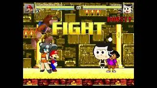 Mugen - S-SuperMario64 (1P) & Colon (4P) Vs. Hanazuki & Dora