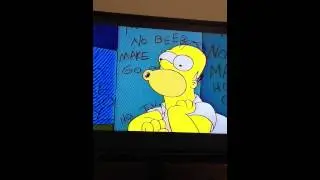 No TV and No Beer Make Homer Something Something