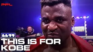 🥹 EMOTIONAL Francis Ngannou interview after defeating Renan Ferreira at 