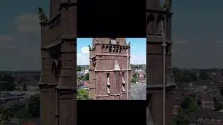 Drone footage of the stunning St Michaels Church in Widnes opened 1879 #shortvideo #church #drone