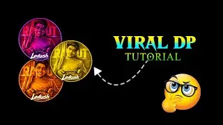 😱 Viral Trending Dp Editing | How To Make a Professional Profile Picture 2026 