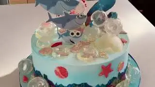 Торт Акулёнок Бэби Шарк