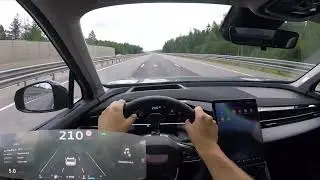 Geely Atlas - POV Top Speed