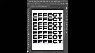 Text Effect In Photoshop ! Tips ! #shorts #photoshop