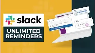 How to set reminders in Slack form anywhere *PRODUCTIVITY TIP*