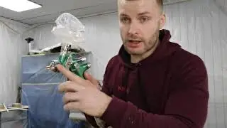 Одноразовый вакуумный бачок PPS для краскопульта