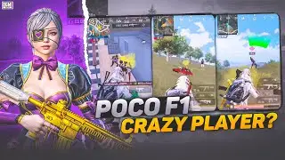 POCO F1 CRAZY PLAYER? [FASTEST POCO F1 PLAYER?] BGMI 🔱