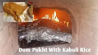 Dum Pukht Recipe |Whole Lamb Roast With Kabuli Rice | Arabic style Goat With Rice | Full Baqra Steam