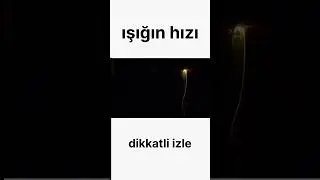 Işığın hızı.