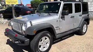 2008 Jeep Wrangler Unlimited X 6-speed Low Miles! Hard & Soft Top! Elite Auto Outlet Bridgeport Ohio