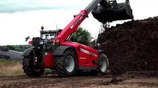 Massey Ferguson TH teleskopiniai krautuvai. Pristatymas 2019