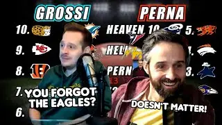 Grossi & Perna Compare Their Week 15  Power Rankings (Nothing Matters)