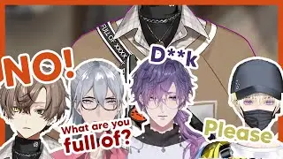 Fulgur, Uki, and Sonny question Alban's new outfit 【NIJISANJI EN】