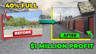 How to Flip a 40% Full Self Storage Facility for $1 Million Profit!
