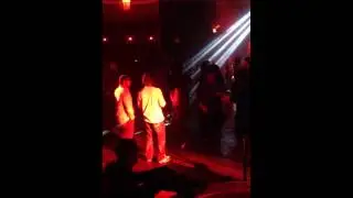 Lilli and Tony in the Lava dance floor