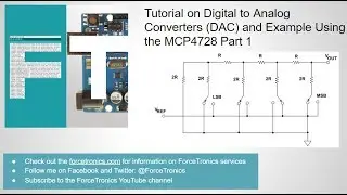 Tutorial on Digital to Analog Converters (DAC) and Example Using the MCP4728 Part 1