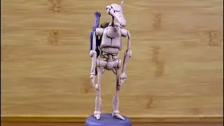 How to make battle droid B1. Star Wars. Plasticine.