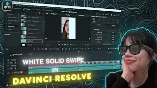 White Solid Swipe (2 frame glitch) : Davinci Resolve