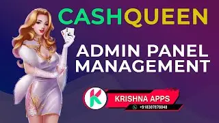 CashQueen –Earning App Admin Panel Management & App showcase Website Overview - Krishna Apps