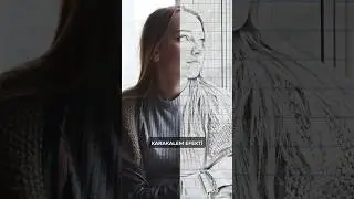 Photoshop ile Karakalem Efekti