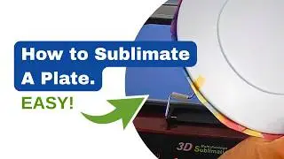 How to sublimate a polymer plate using a 3D Vacuum Heat Press ST3042.