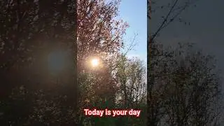 Good Morning. Today is YOUR day.   #shorts #youtuber #fyp #yt #nature #inspirational