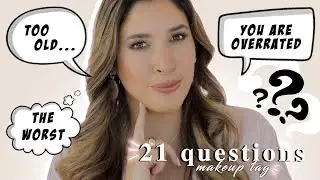 21 QUESTIONS MAKEUP EDITION TAG by ALLIE GLINES .. YOU ARE OVERRATED !