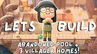 Abandoned Pool and Neighborhood Speed Build | Animal Crossing New Horizons