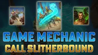 👨‍🏫 Call Slitherbound and Sacrifice - Game Mechanic Explained - Deck + Example Gameplay