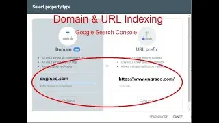 Domain and URL Indexing on Google Search Console | Technical SEO 1