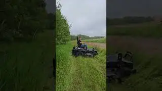 Tall Grass VS Yakta's BIGGEST Mower🌿 #lawncare #yakta #fyp