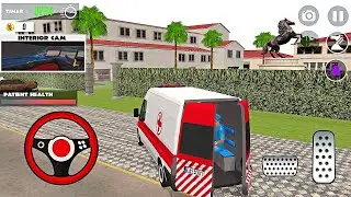 City Rescue Ambulance Simulator - Paramedics Pick Up and Drop Off Patients - Android Gameplay